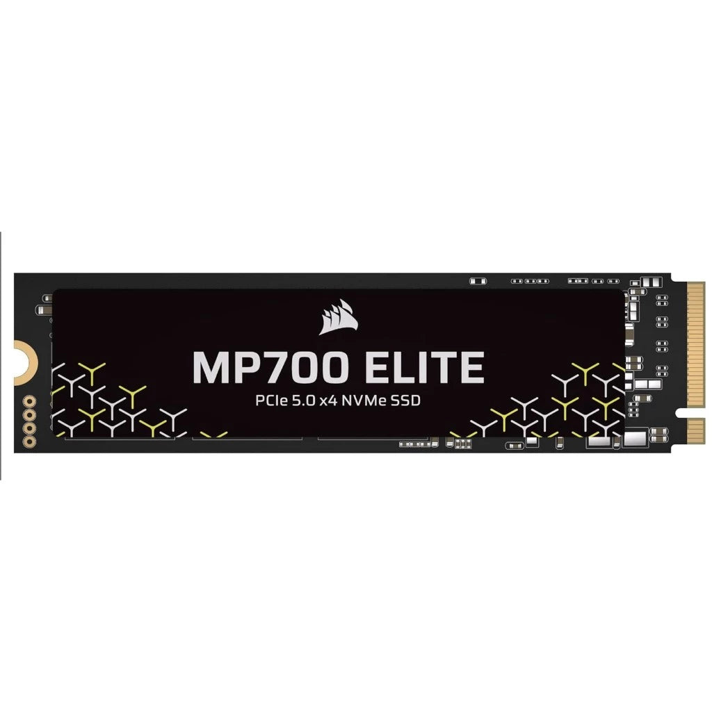 Corsair MP700 Elite PCIe 5.0 x4 NVMe M.2 SSD with/without Aluminum Heatsink for PS5/PC (1TB/2TB)