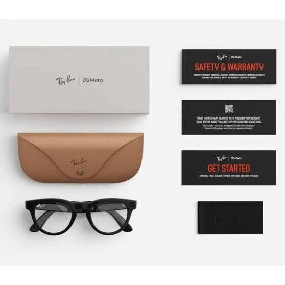 Rayban Meta Smart Glass Headliner 32GB (Refurbished Used Full Set)