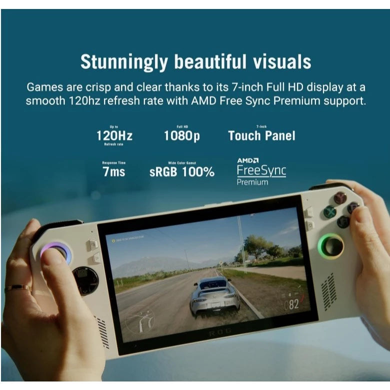 Asus ROG Ally White 512GB Z1 Extreme Gaming Handheld Console (Brand New Full Set)