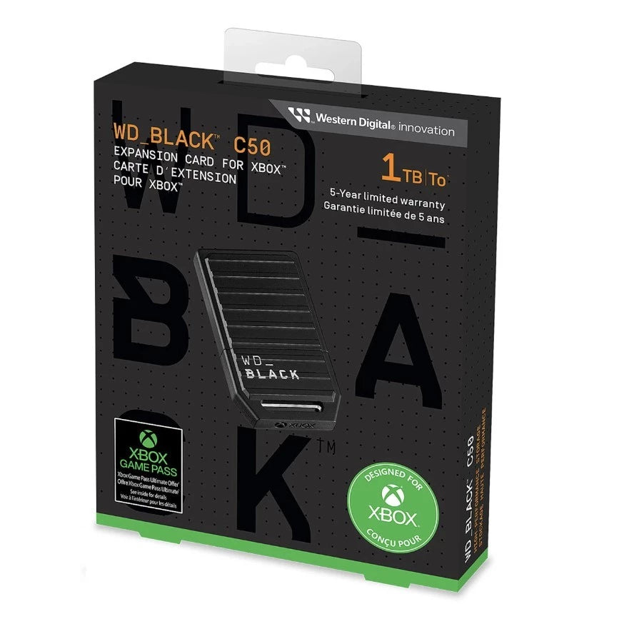 Western Digital WD Black C50 Official SSD Expansion Card for Xbox Series X|S