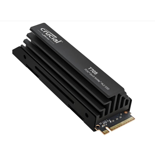 Crucial T705 PCIe Gen 5 NVMe M.2 SSD with/without Heatsink for PS5/PC (1TB/2TB/4TB)