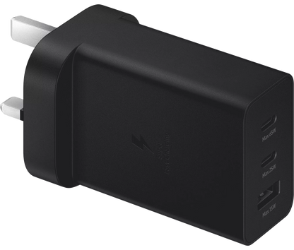 Samsung Original 45W/65W Super Fast Trio USB C Adapter Charger (Brand New)