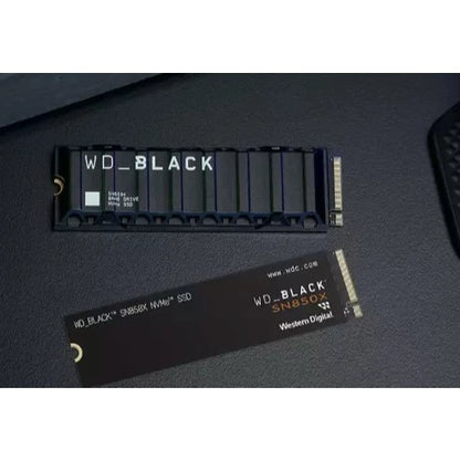 Western Digital WD Black SN850X NVMe SSD with/without Heatsink for PS5 & PC (1TB/2TB/4TB)
