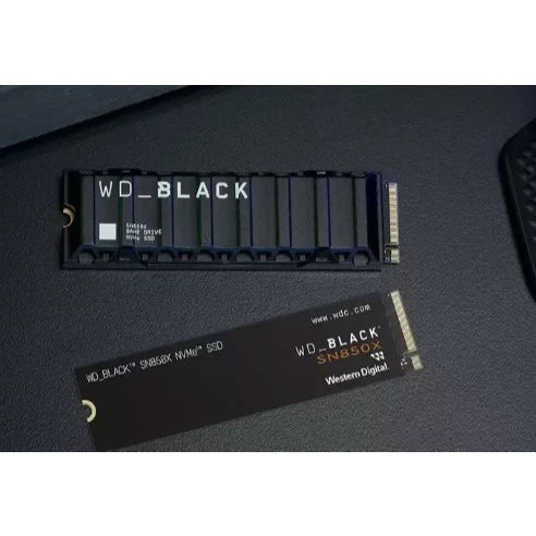 Western Digital WD Black SN850X NVMe SSD with/without Heatsink for PS5 & PC (1TB/2TB/4TB)
